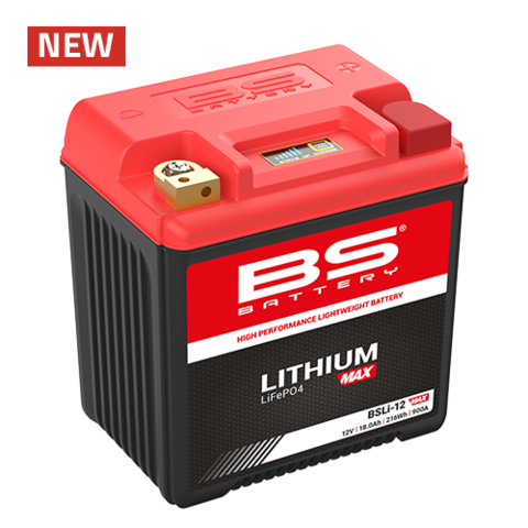 BSLI-12 Max Аккумулятор BS-Lithium 12В 18 Ач, 216 Wh, 900A 166x127x175, обратная ( -/+ )