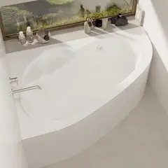 ВАННА АКРИЛОВАЯ APPOLO Katrina 170x110 правая С НОЖКАМИ