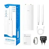 Cudy - Усилитель сигнала Wi-Fi AC1200 для улицы и помещений RE1200 Outdoor