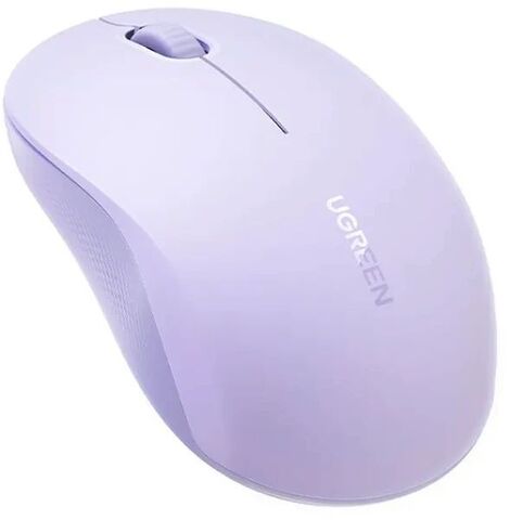 Мышь  UGREEN M331 (65626) Multi-mode Wireless Mouse BT&GHz, сиреневый