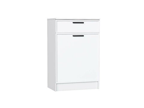 Тумба Стиль ТБ-601 с ящиком White Silk Белый