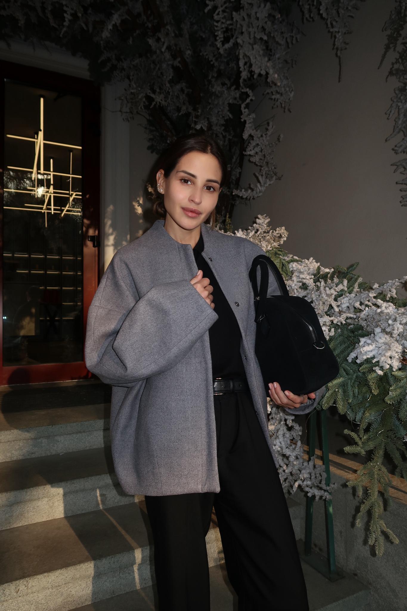 Бомбер ROSIE из шерсти Zegna