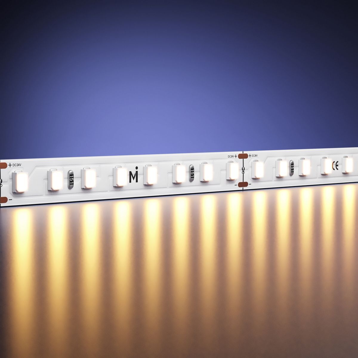 Светодиодная лента Maytoni 9,6W/m 128LED/m 2835SMD теплый белый 5M 201096