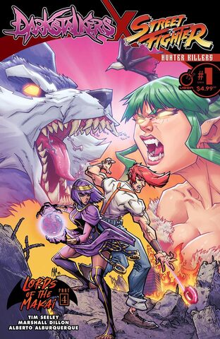 Darkstalkers X Street Fighter Hunter Killers #1 (Cover A)