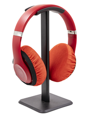 Многоразовые пылезащитные чехлы для наушников из ткани на резинке (9-10.5см)