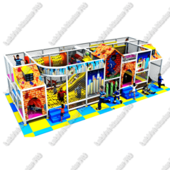 Детский игровой лабиринт "Ночной городок"