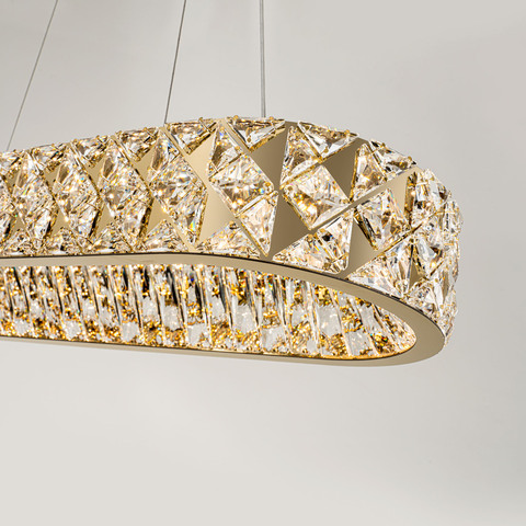 Подвесная светодиодная люстра Modelux ML.335.900.300 GD