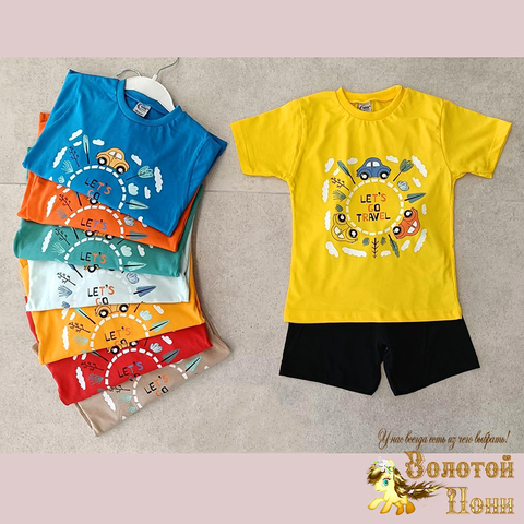 Костюм хлопок м (3-6) 260313-DR4037