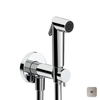 Almar E136013.NB Гигиенический душ со шлангом 125 см, вывод с держателем и смеситель с прогрессивным картриджем, цвет никель брашированный