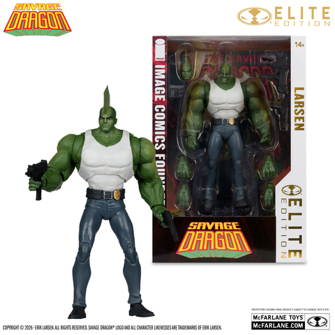 Фигурка Дракон из комикса Savage Dragon McFarlane Elite Edition