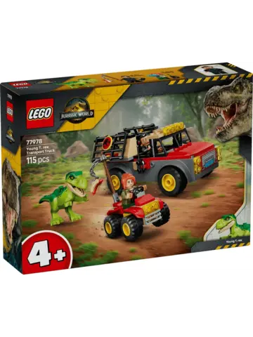 Конструктор Jurassic World 77978 Перевозка тираннозавра