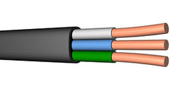 Кабель ВВГ(ВВГп) 2х1,5мм (1м)