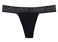 Гигиенические менструальные трусики Dulcie String, черные