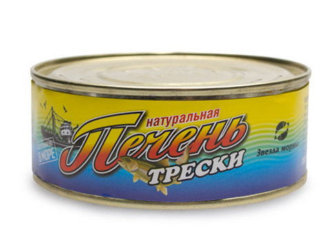 Печень трески в масле, 230г
