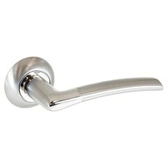 Ручка дверная Аллюр, СТАРК SC/CP (1492), 00010916, матовый хром, хром