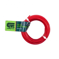 961715 Леска для триммера звезда, 2,0 мм х 15 м, Россия  Сибртех