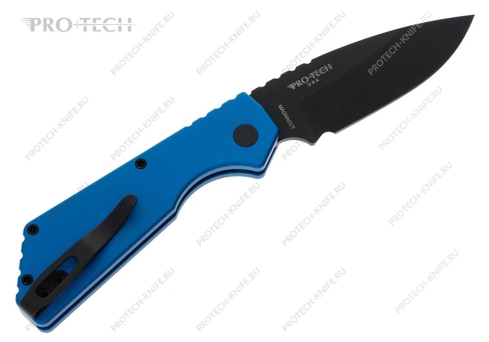 Нож Pro-Tech Strider PT203 Blue Magnacut - фотография 