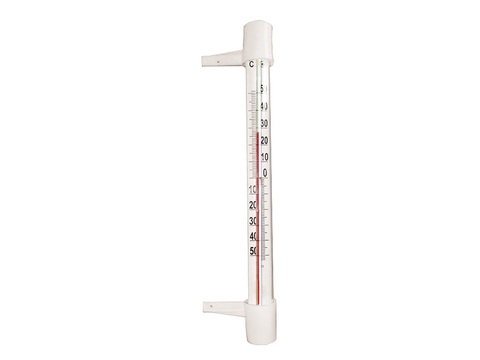 60-0-300 Термометр оконный наружный ТСН-13/1 на гвоздике, от -50°C до +50°C, 220х18мм (Россия)