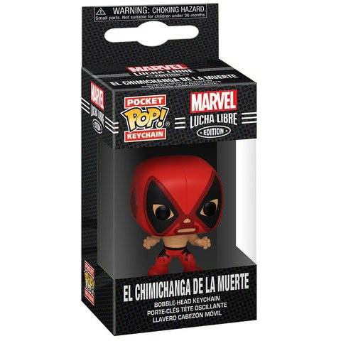 Брелок Funko POP! Marvel. Lucha Libre: El Chimichanga de la Muerte Deadpool