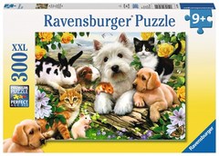 Puzzle Happy Animal Buddies 300 pcs