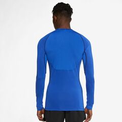 Термобелье Nike Pro Dri-Fit Tight Top LS M - game royal/black/black