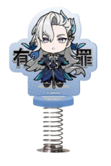 Акриловая фигурка на подставке Genshin Impact Chibi Expressions Neuvillette