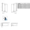 Radaway 10060130-01-01L NES 8 PND I 130 Left хром