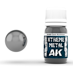 XTREME METAL Dark Aluminium 30ml
