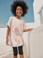 Легинсы укороченные для девочки Next 901-899, Черный