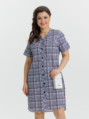 4630 Туника на пуговицах