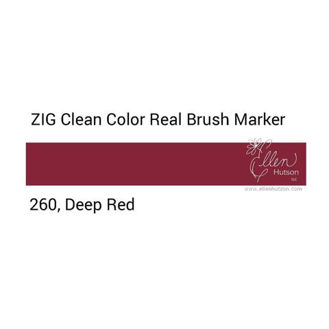 Маркер акварельный ZIG Clean Color Real Brush- штучно - 260