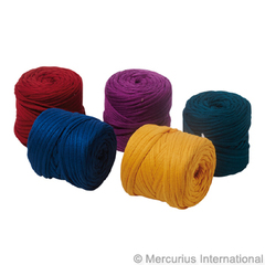 Ленты трикотажные хлопковые для ткацких станков (Mercurius) основные цвета