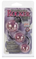 Три вагинальных шарика розовых ROCKER BALLS