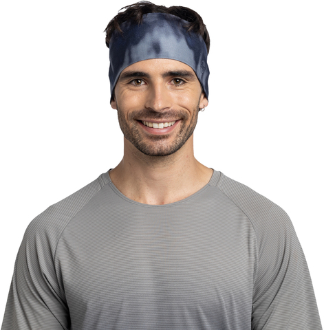 Повязка Buff CoolNet UV Wide Headband Mines Graphite фото 2