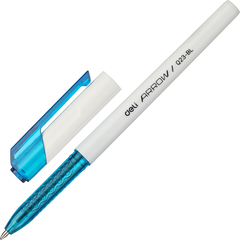 Ручка шариковая неавтоматическая Deli диаметр шарика 0,7 мм, синий