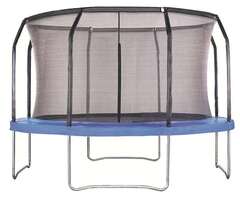 Батут с защитной сеткой PERFETTO SPORT 10 диаметр 3,0 м синий