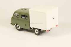 UAZ-39094 Farmer double cab van Agat Mossar Tantal 1:43