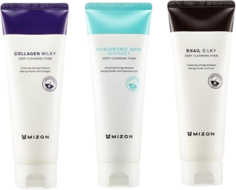 Mizon Snail Silky Deep Cleansing Foam Пенка для лица глубокоочищающая с муцином улитки