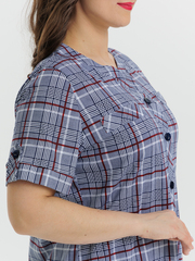 4630 Туника на пуговицах