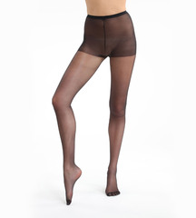 Прочные колготки с легким блеском 15 DEN DIM 1185_Черный