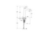 Vitra A42927EXP Flow Round Смеситель для раковин-чаш,хром