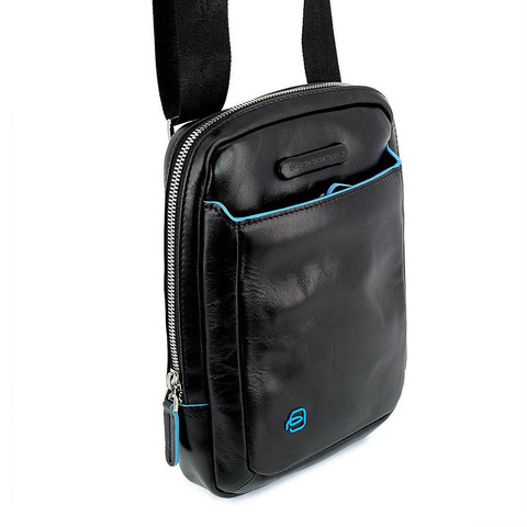 Сумка Piquadro Blue Square, чёрный, кожа натуральная (CA3084B2/N)