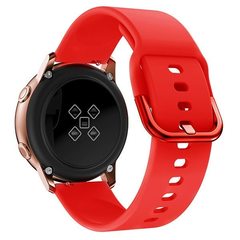 Силиконовый ремешок для Samsung Galaxy Watch Active 2 20мм (Red)