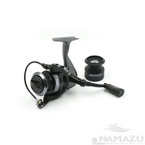 Катушка безынерционная Namazu Black Storm BST2000 7+1bb + запасная шпуля N-RBST2000