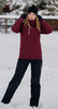 Премиальная теплая лыжная куртка Nordski Mount Wine женская
