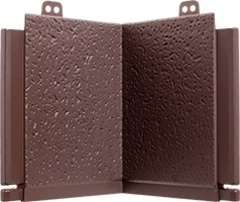 Угол добора  откоса Альта Декор универсальный, цвет Коричневый