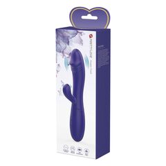 Фиолетовый вибратор-кролик Snappy-Yourth - 19 см. - 