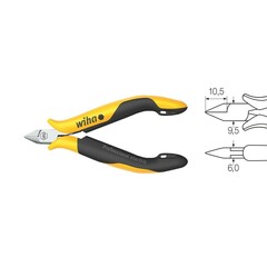 Бокорезы 115мм Professional ESD Wiha Z40104 26808