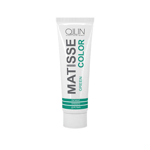 OLLIN matisse color green/зелёный 100мл пигмент прямого действия