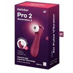 Клиторальный стимулятор Satisfyer Pro 2 Generation 3 с функцией Liquid Air и подключением к Satisfyer App